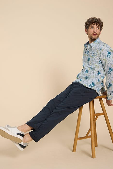 CRAB PRINTED SHIRT WHITE PRINT 5