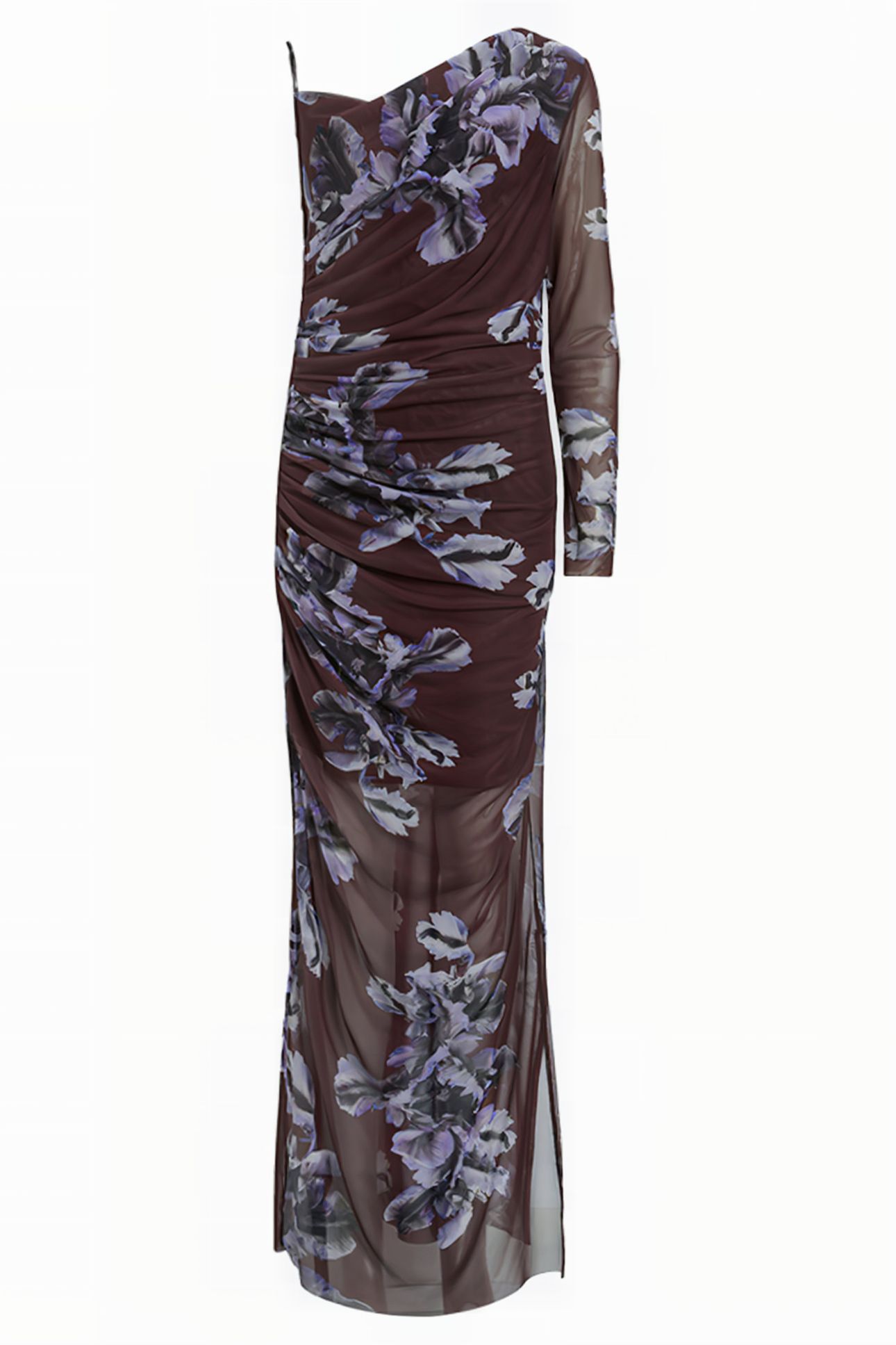 ERIS DRESS MONICA OXBLOOD RED 3