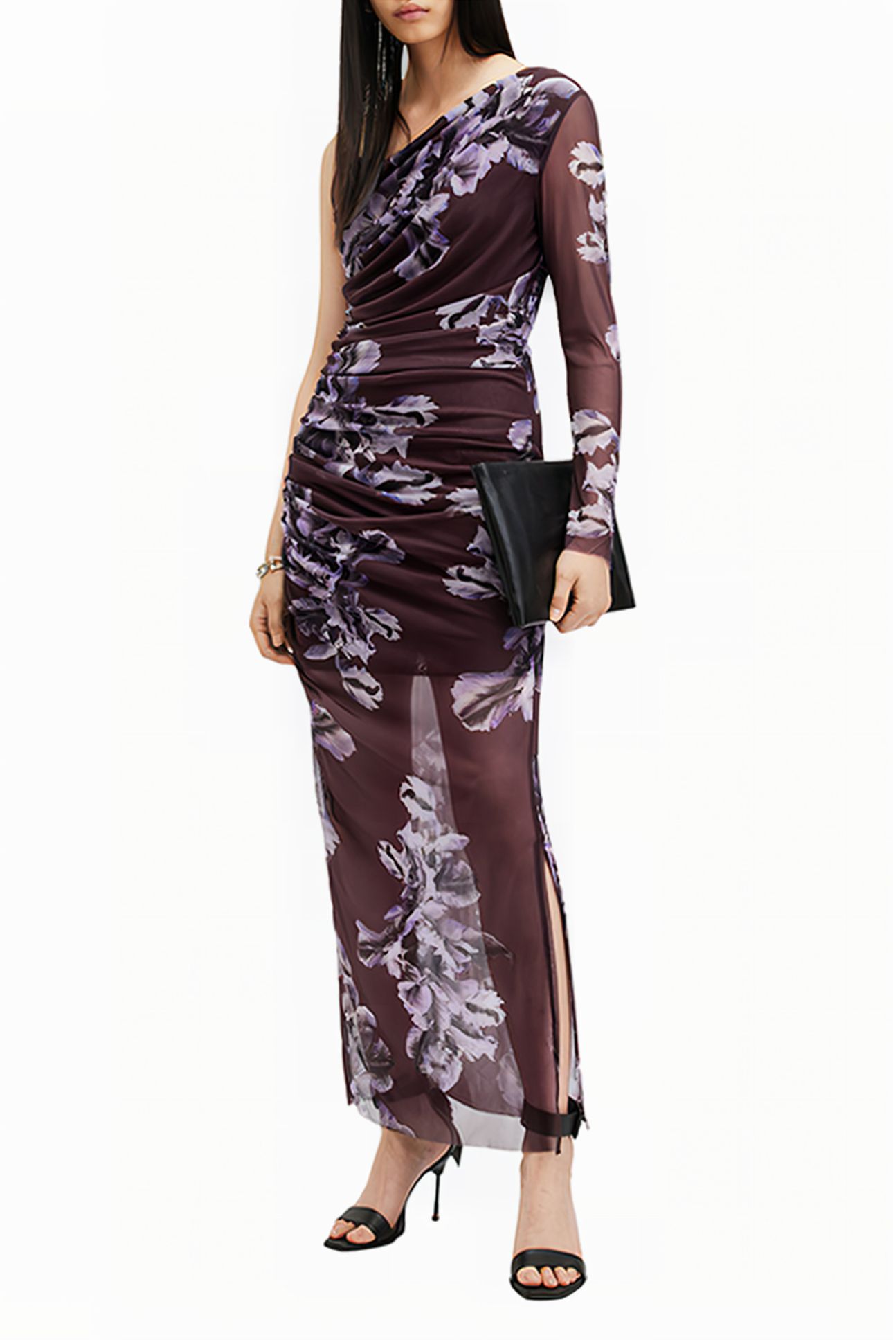 ERIS DRESS MONICA OXBLOOD RED 4