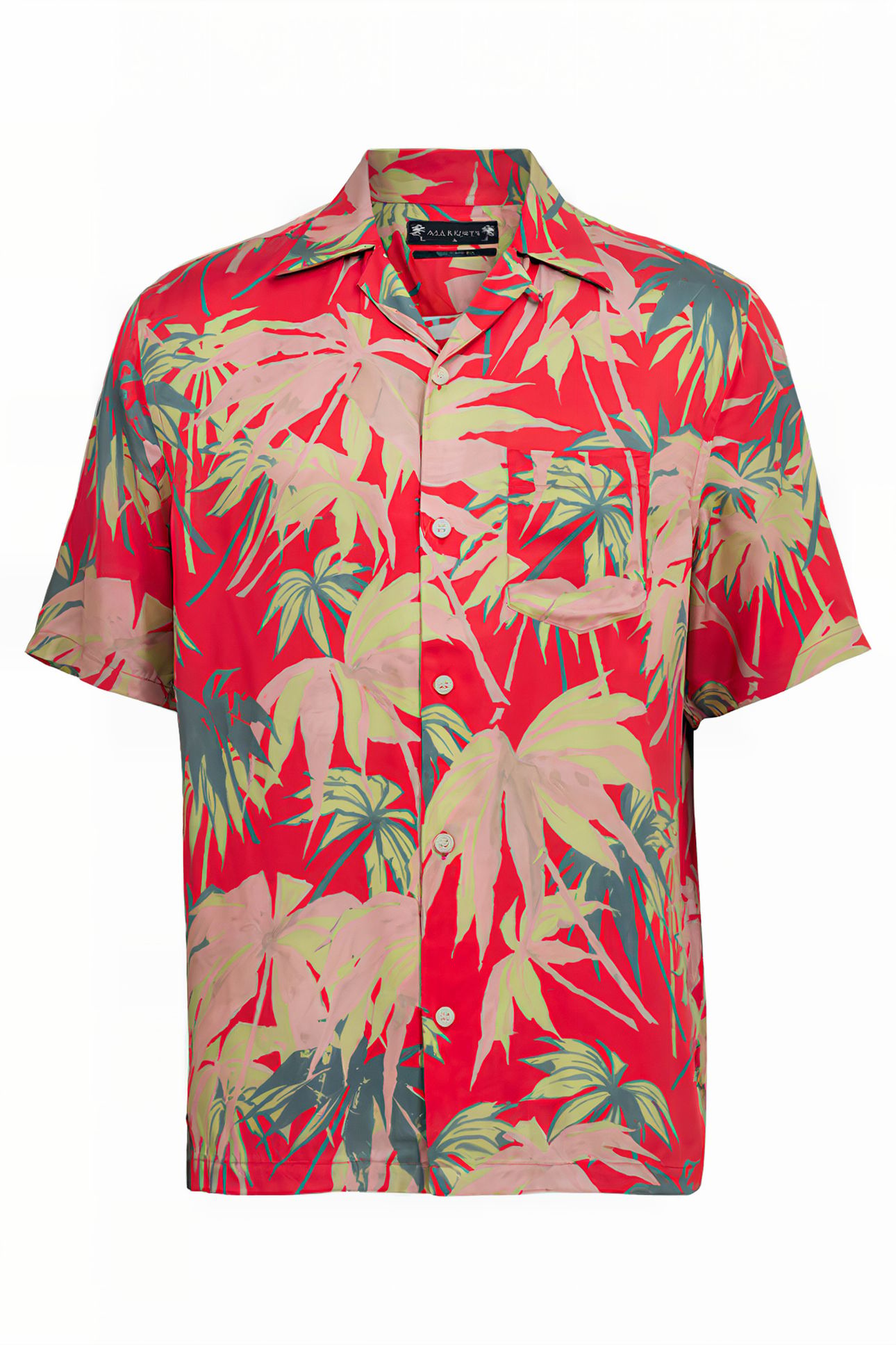 HUDSONY SS SHIRT SCARLETT RED 4