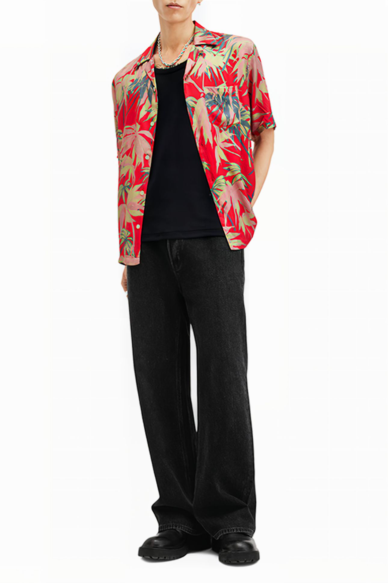 HUDSONY SS SHIRT SCARLETT RED 7