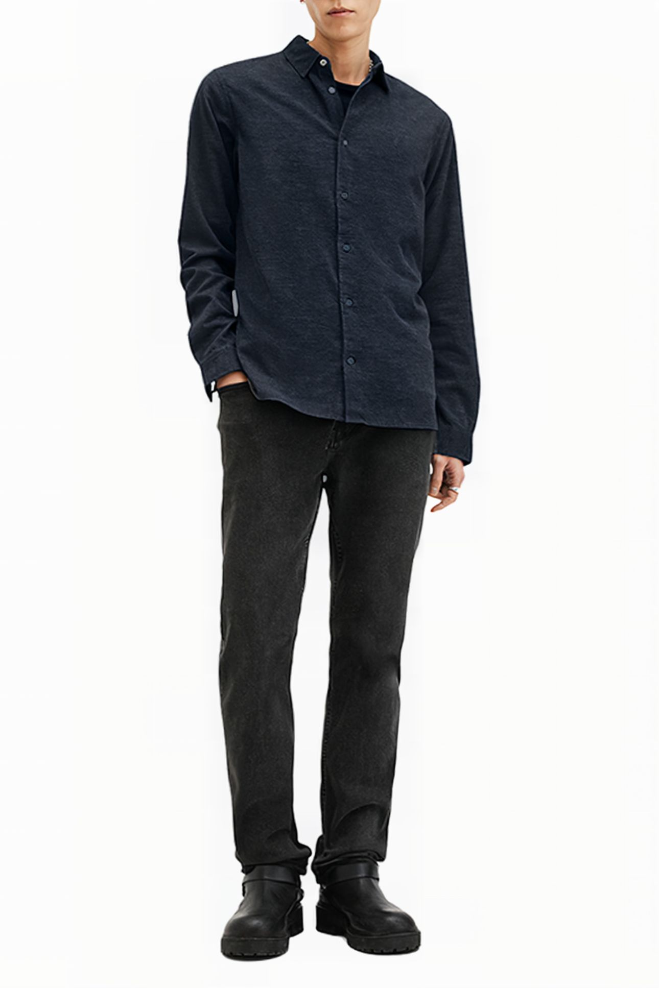 LORELLA LS SHIRT NITE BLUE 3