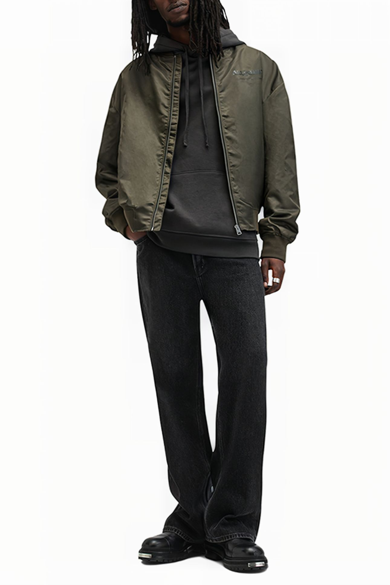 UNDERGROUND BOMBER DULL KHAKI GREEN 3