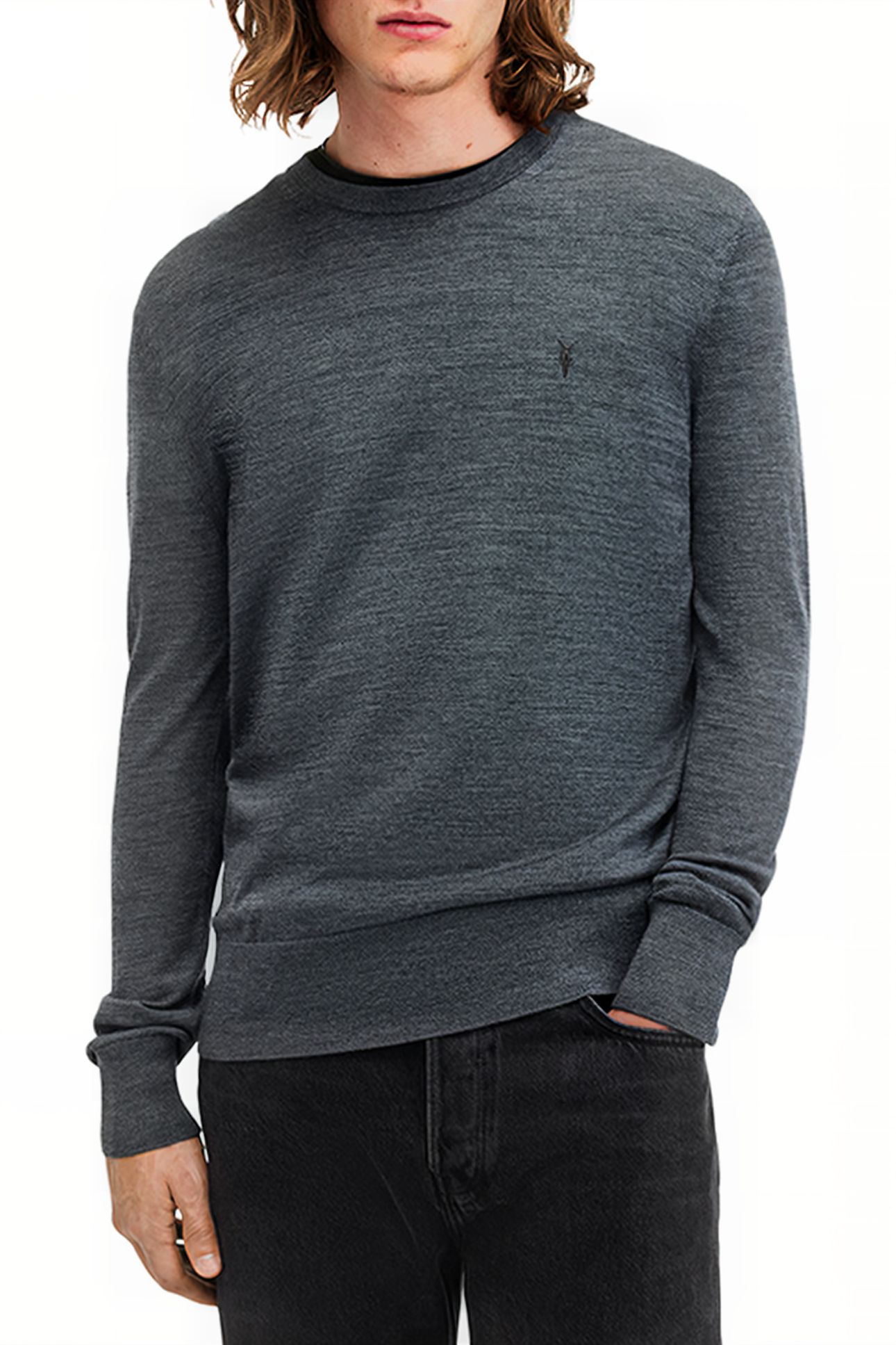 MODE MERINO CREW SMITH BLUE 1
