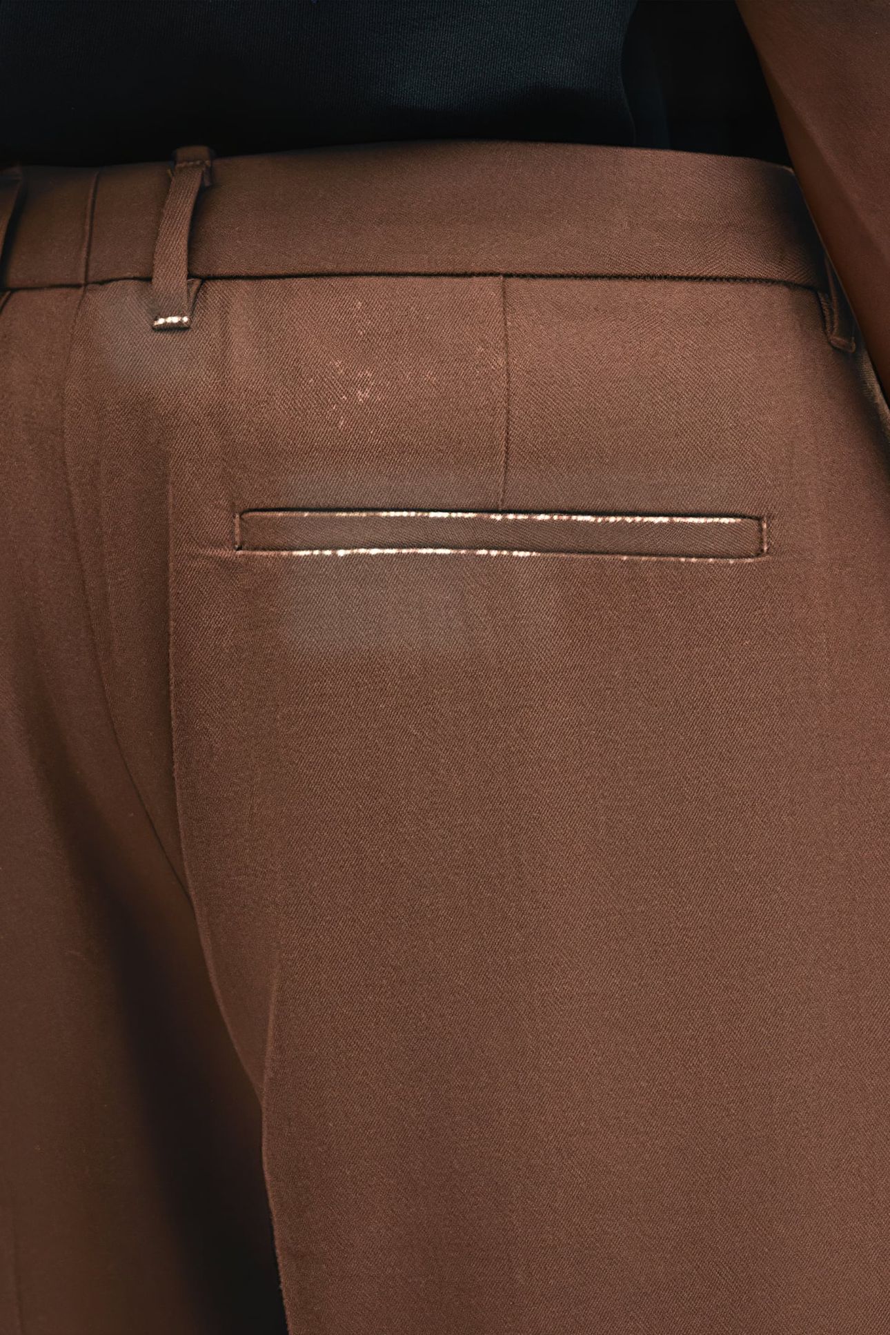 TALLIS TROUSER BLUNT BROWN 7