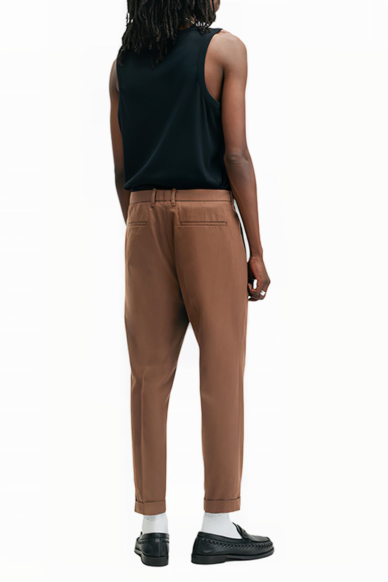 TALLIS TROUSER BLUNT BROWN 4