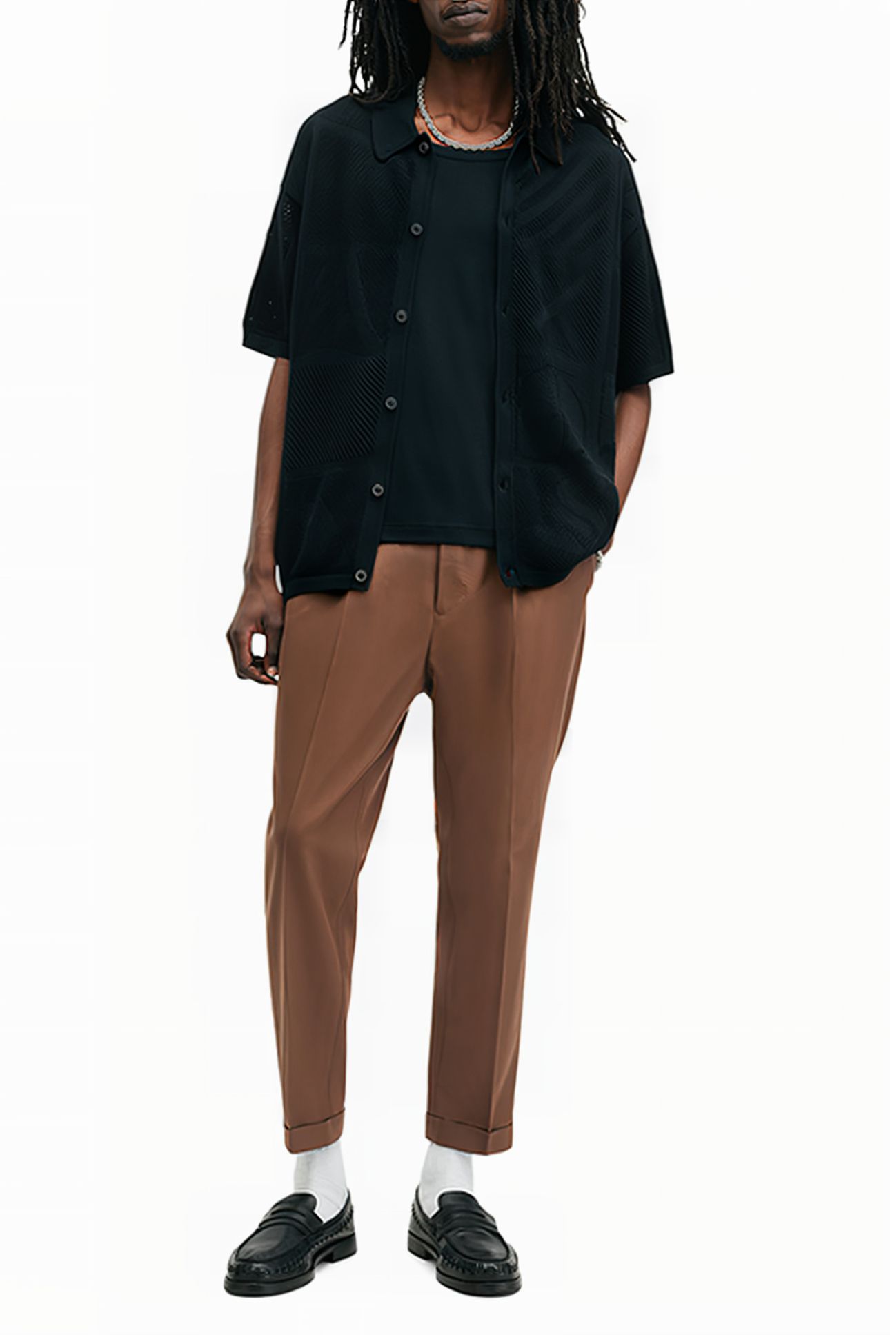 TALLIS TROUSER BLUNT BROWN 3