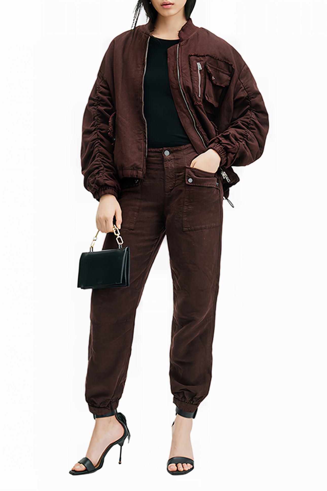 VAL TROUSER DARK WINE RED 6
