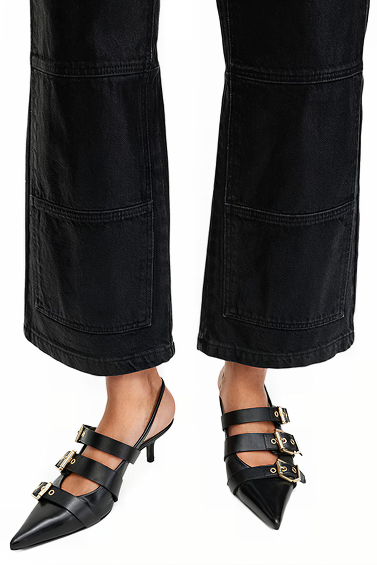 GRACE BUCKLE HEEL BLACK 2