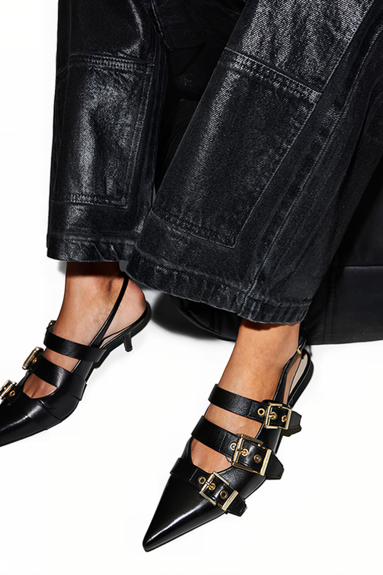 GRACE BUCKLE HEEL BLACK 3