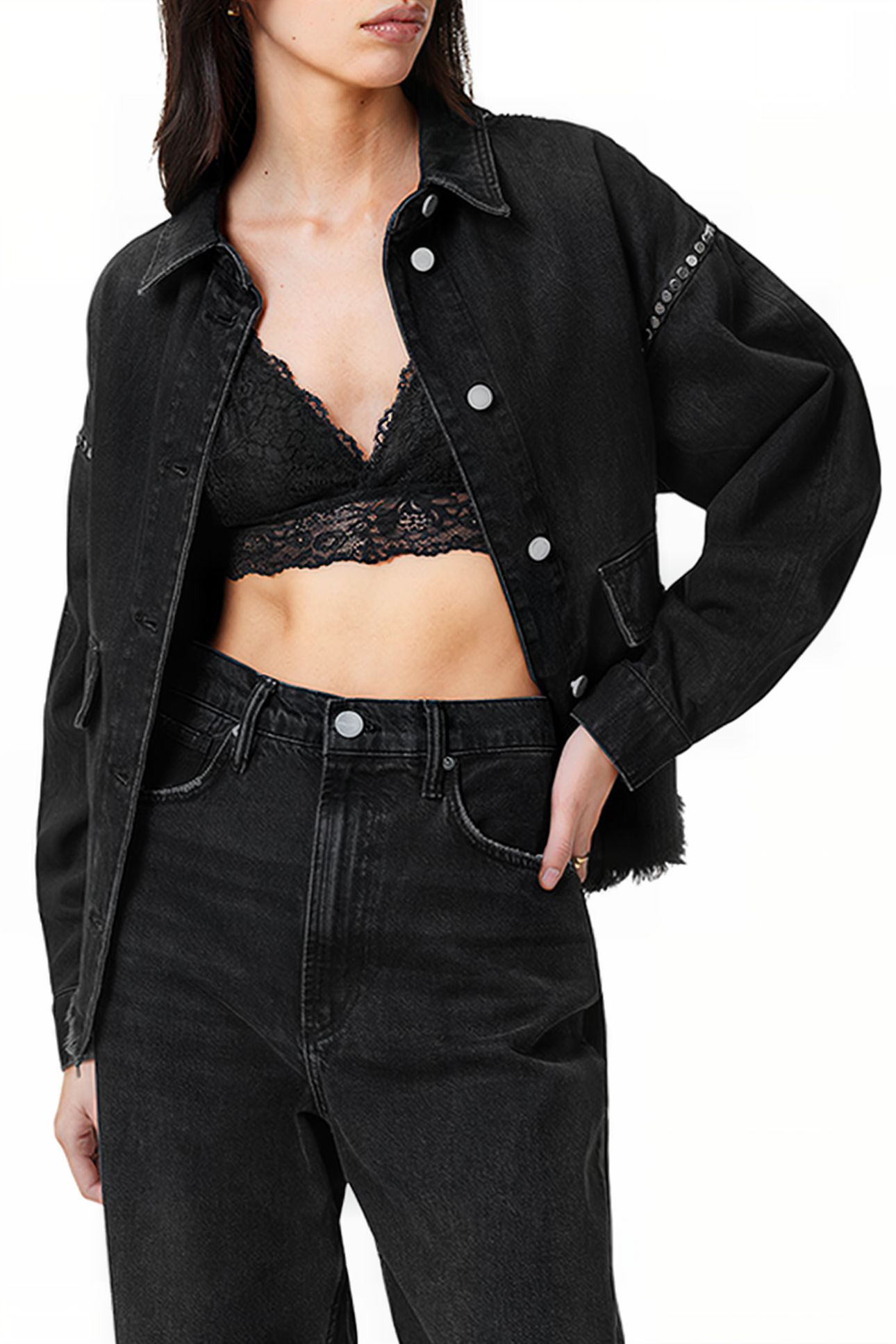 ERITY LACE BRALETTE BLACK 5