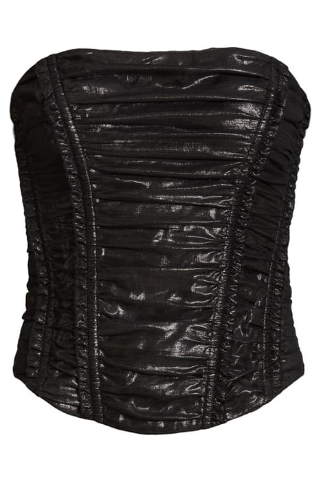 LIVVY CORSET METALLIC BLACK 4