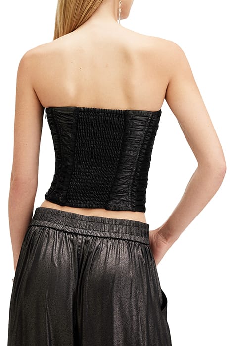 LIVVY CORSET METALLIC BLACK 2