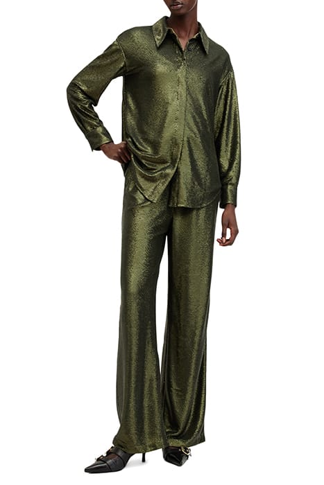 CHARLI SEQ SHIRT OLIVE GREEN 3