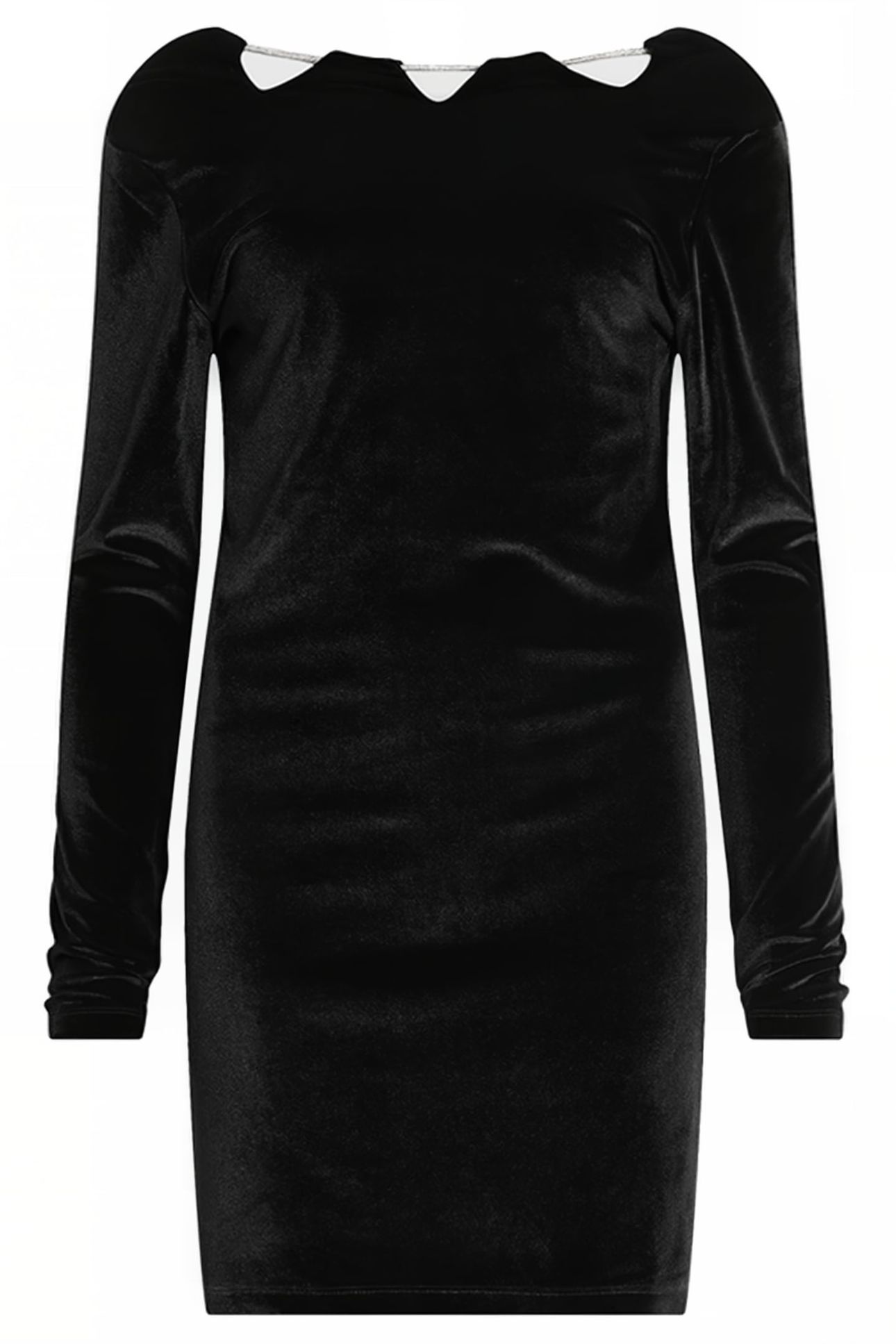 REGINA VELVET DRESS BLACK 5