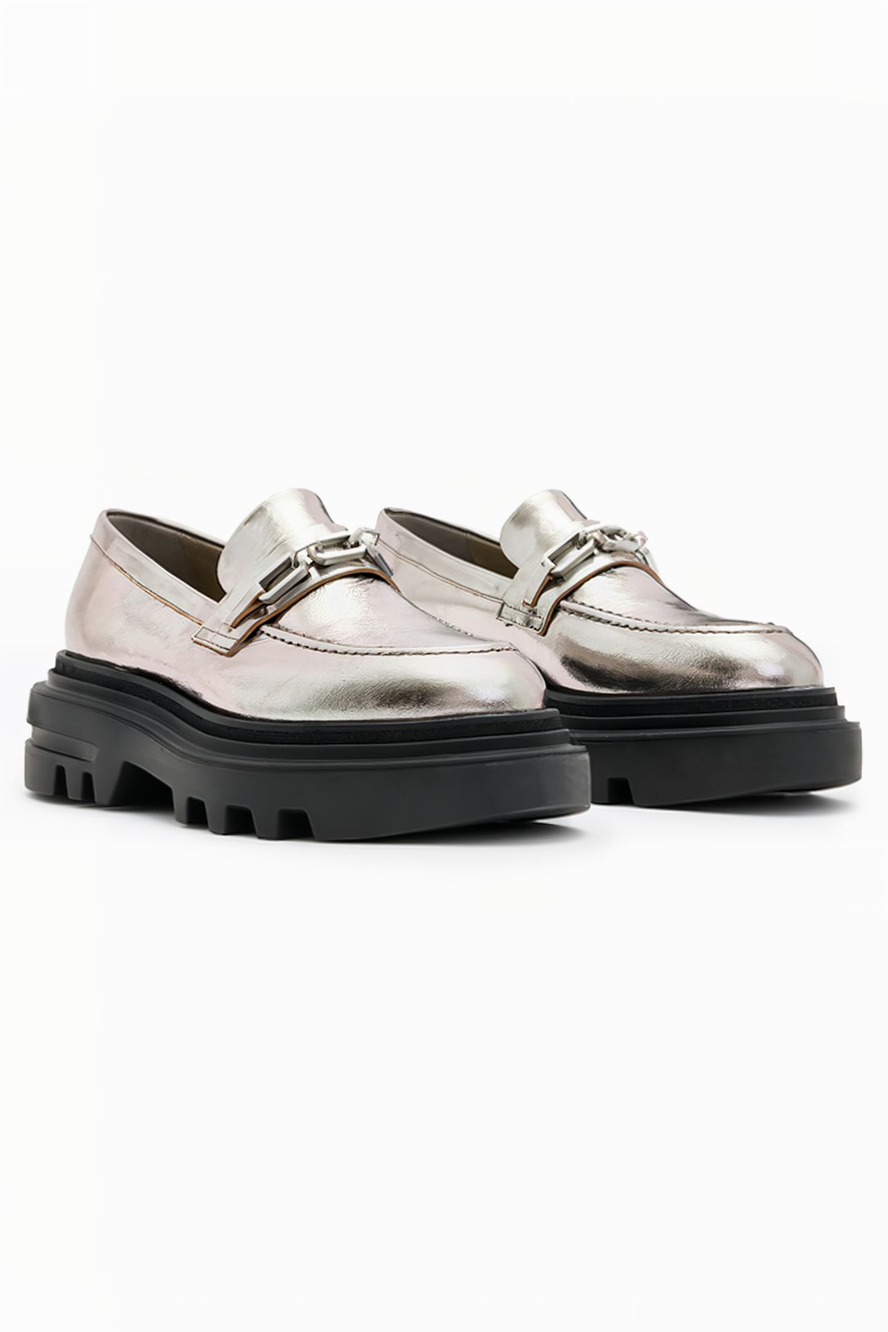 ALEXIA CHAIN LOAFER GUNMETAL GREY 3