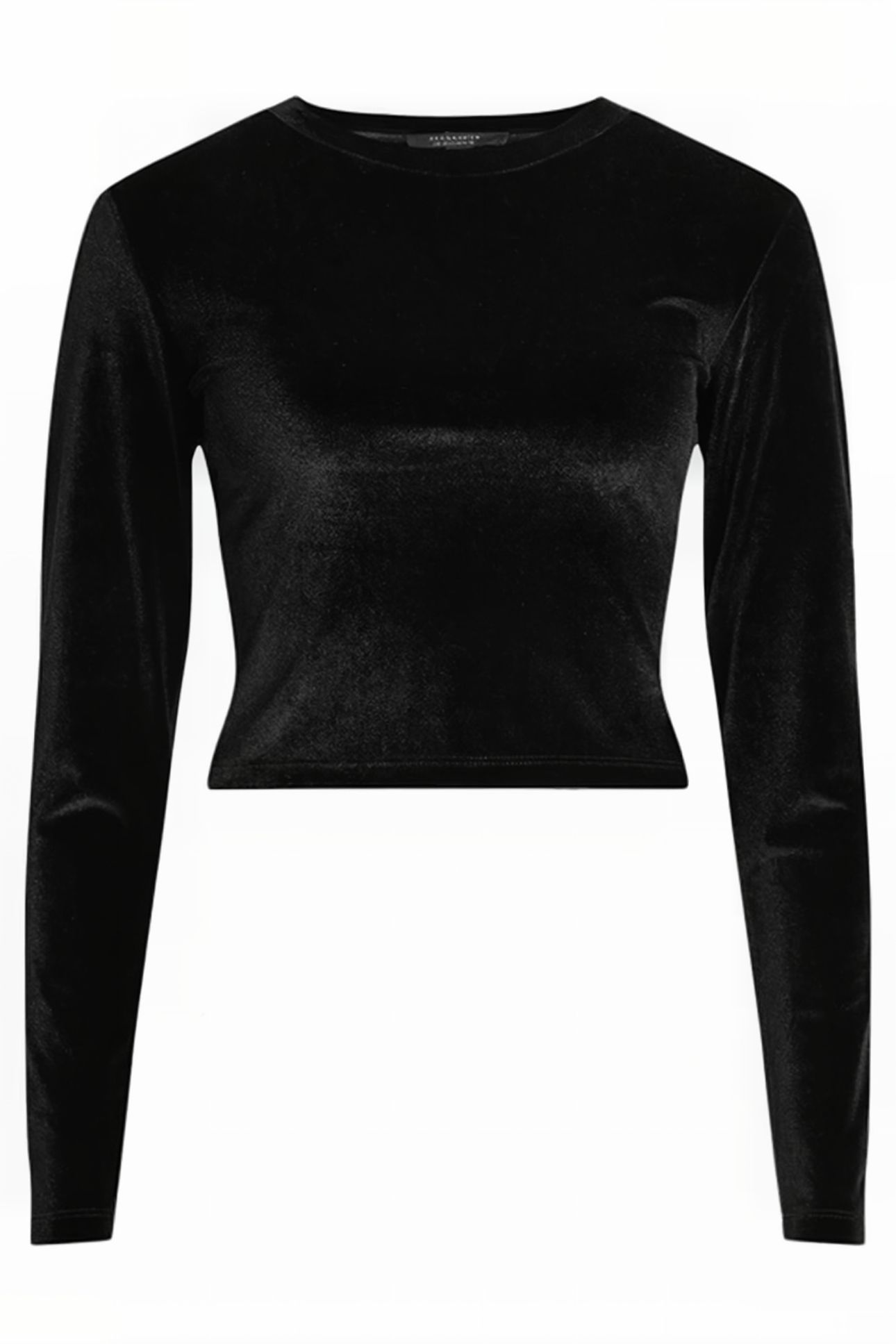 REGINA VELVET TOP BLACK 4