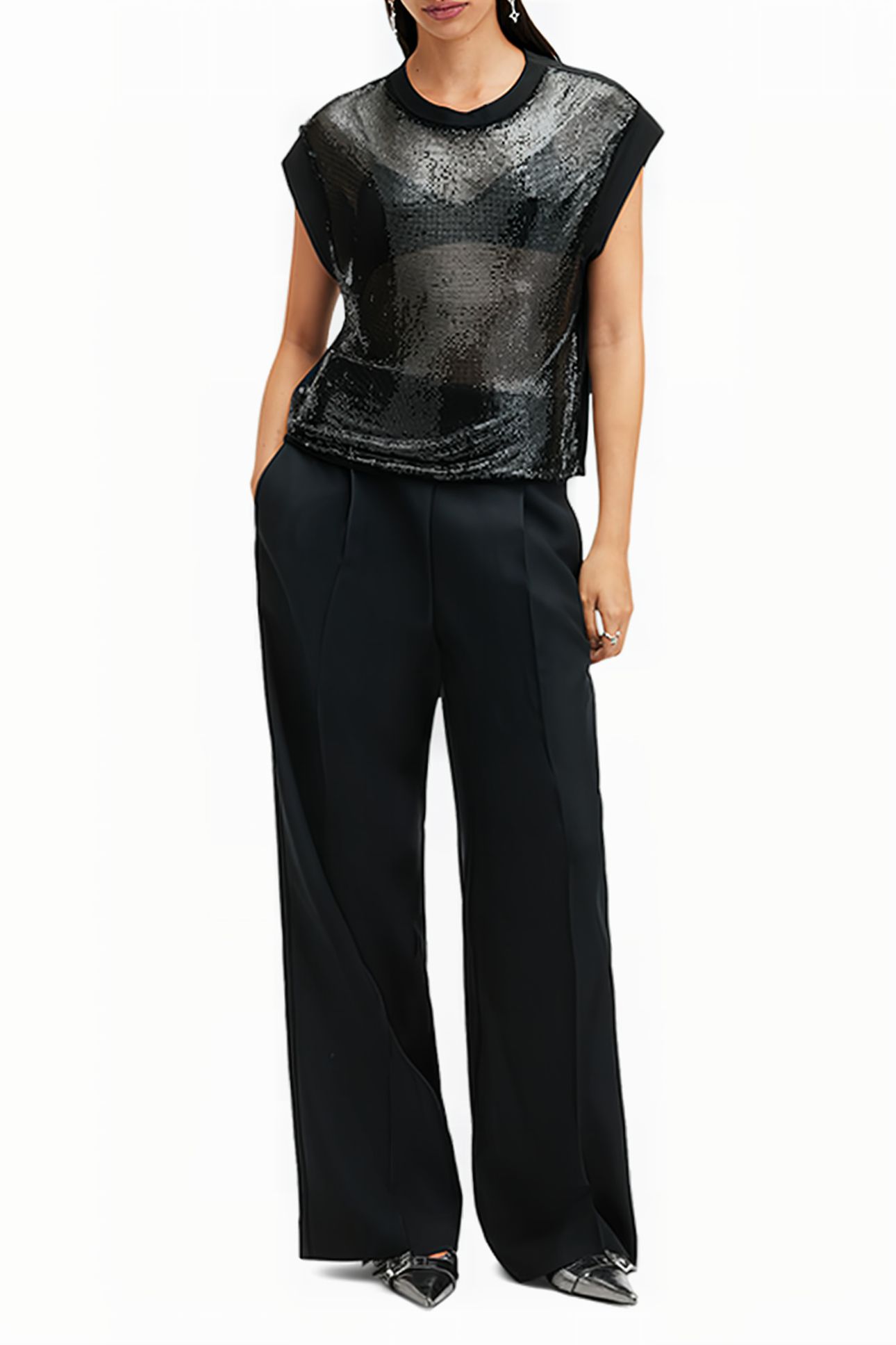 SHANE CHAIN TOP BLACK 3