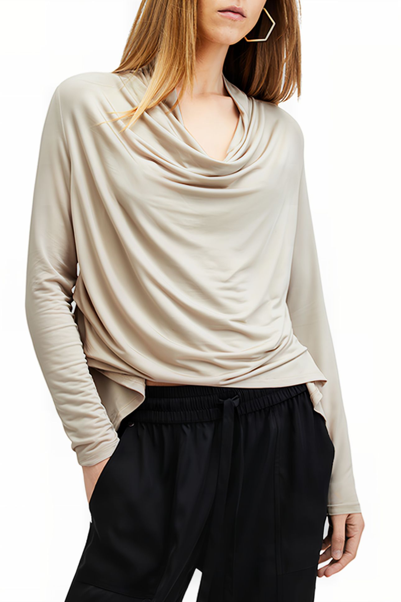 AMEI DRESS ECRU BEIGE 7