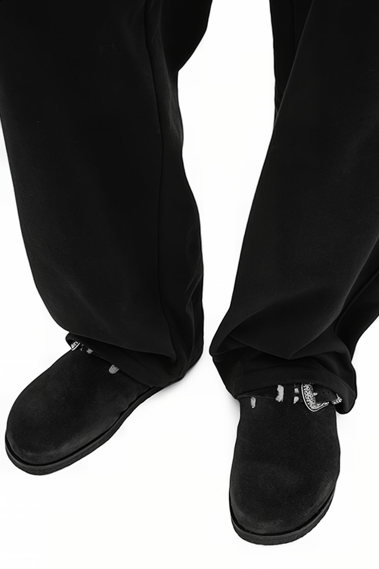 CARLO SHEARLING MULE BLACK 3