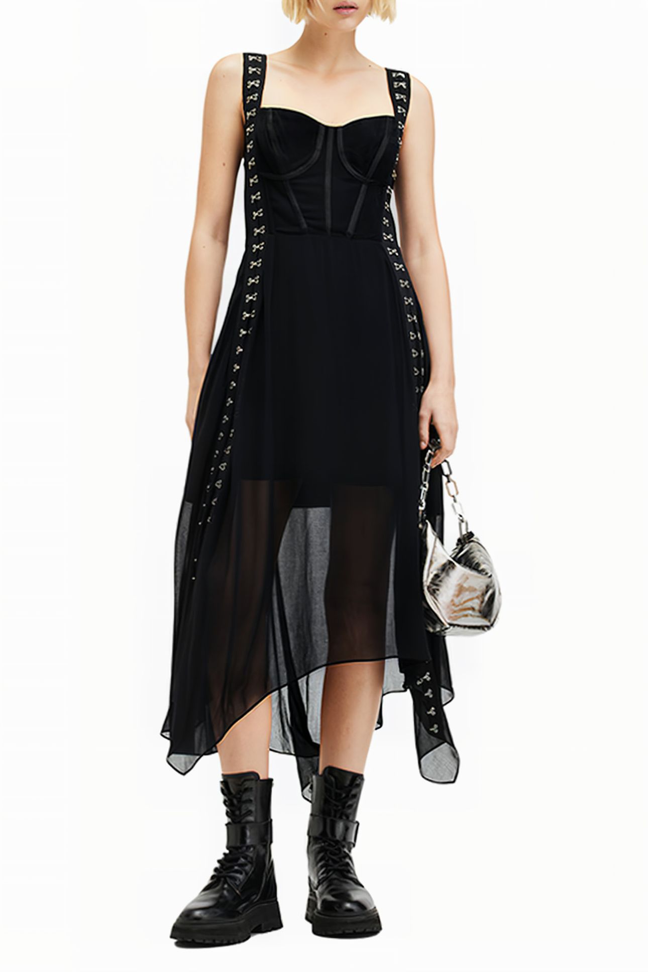 LUNA DRESS BLACK 5