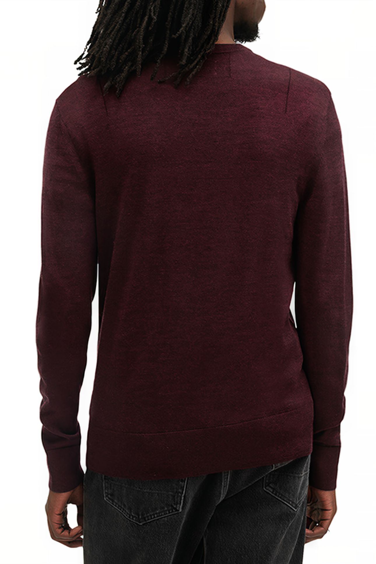 MODE MERINO CREW MARS RED 2