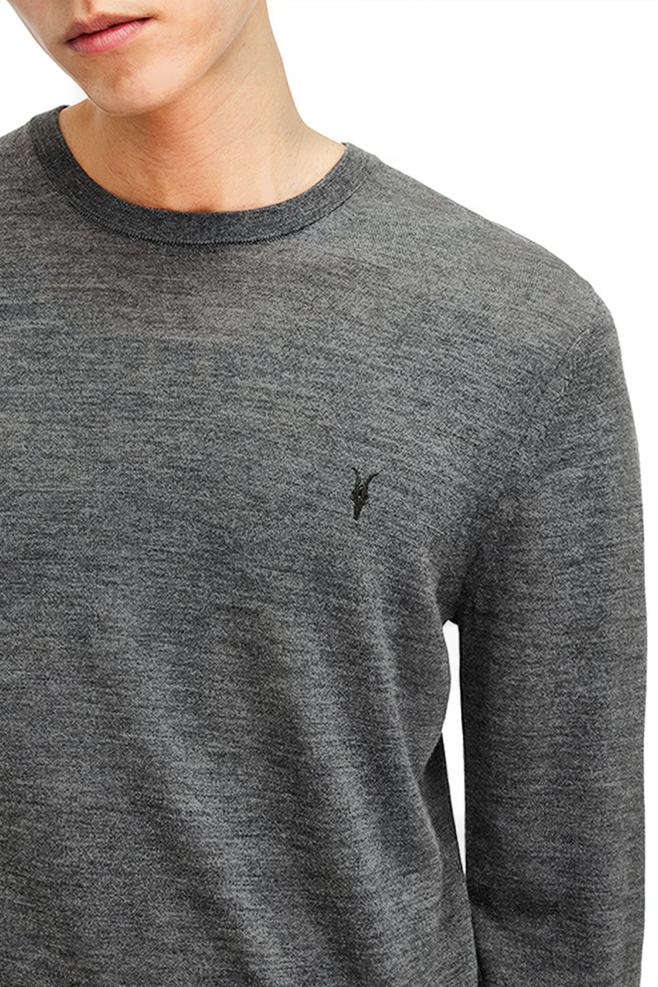 MODE MERINO CREW CARTER GREY 5