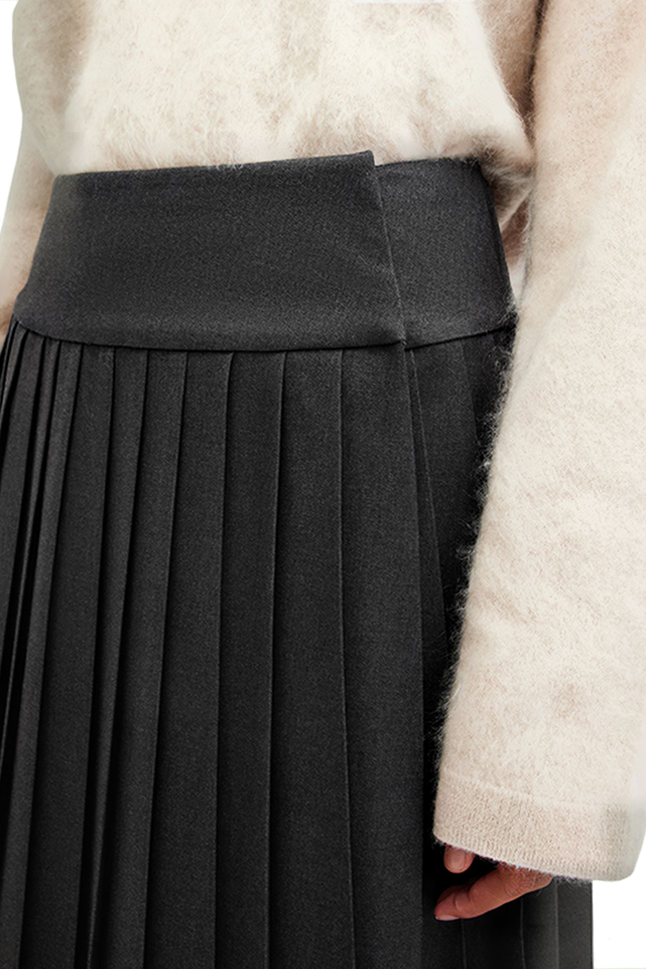 KAYA SKIRT CHARCOAL GREY 7