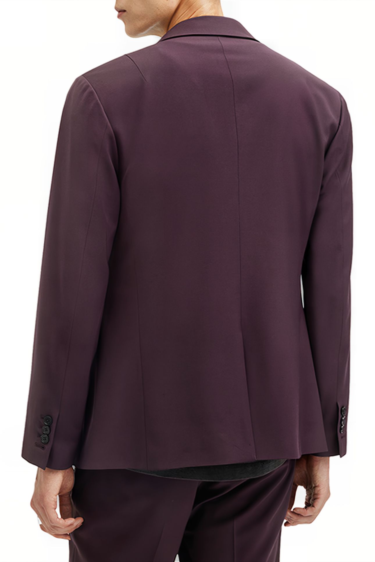 LISLE BLAZER PORT PURPLE 2