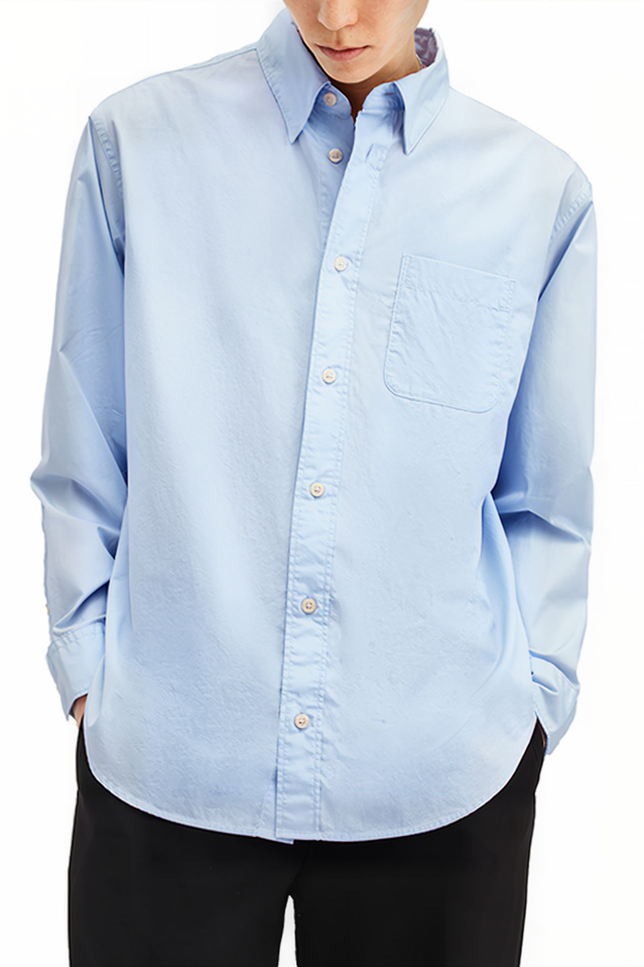 SUTTA LS SHIRT BETHEL BLUE 6