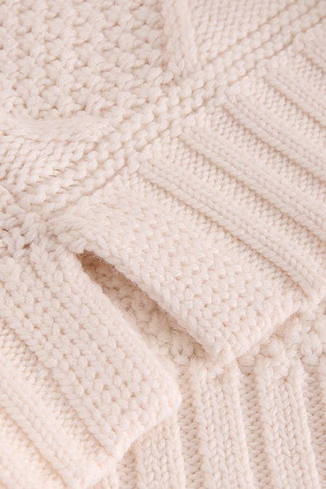 PATCHWORK CABLE JUMPER LIGHT NATURAL 6