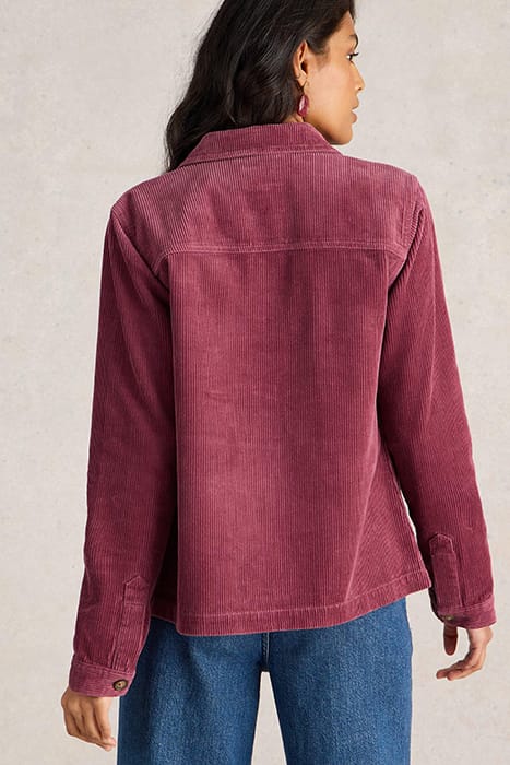 CARRIE CORD JACKET DUSTY PINK 2
