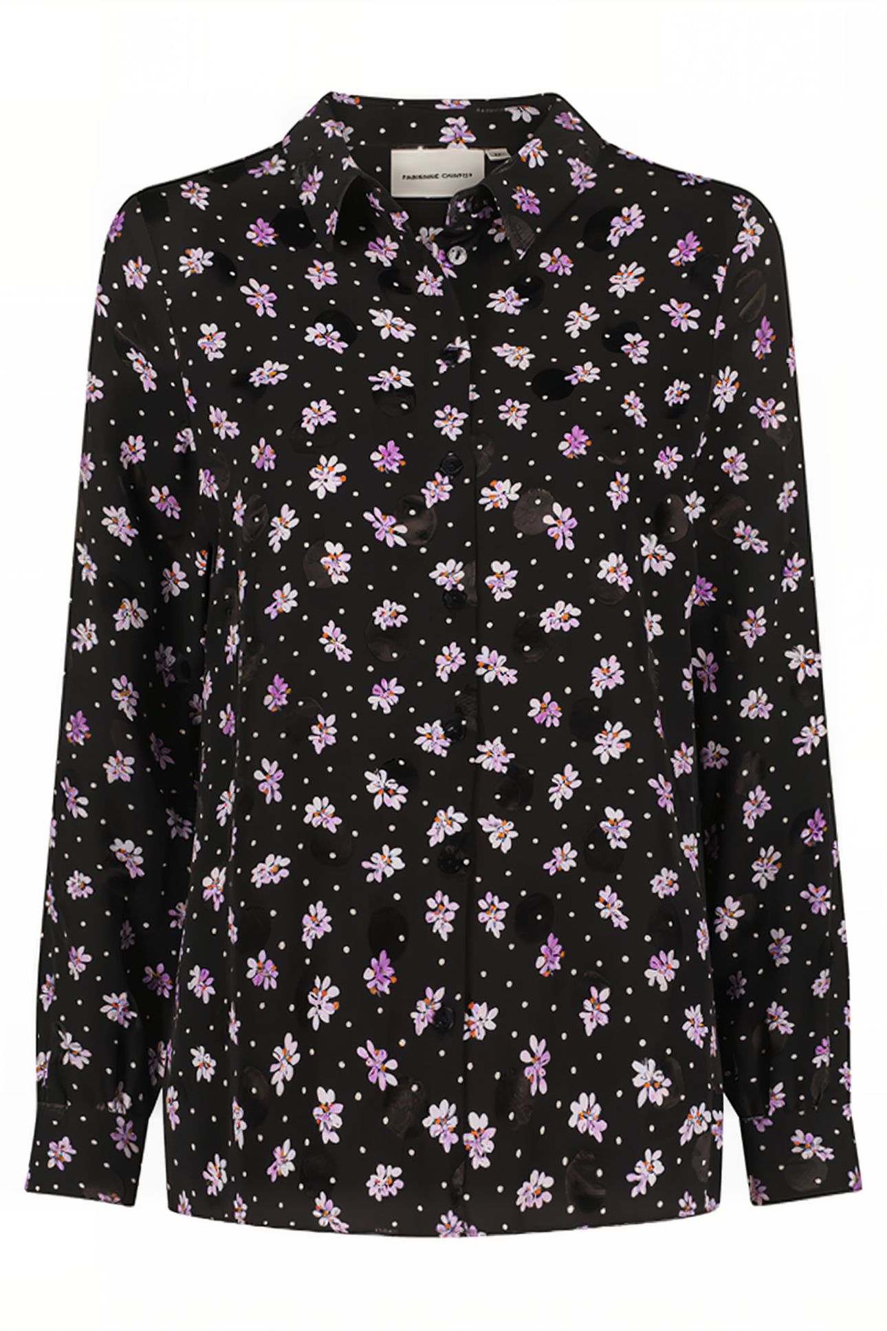LOT BLOUSE BLACK/GRAPE 4