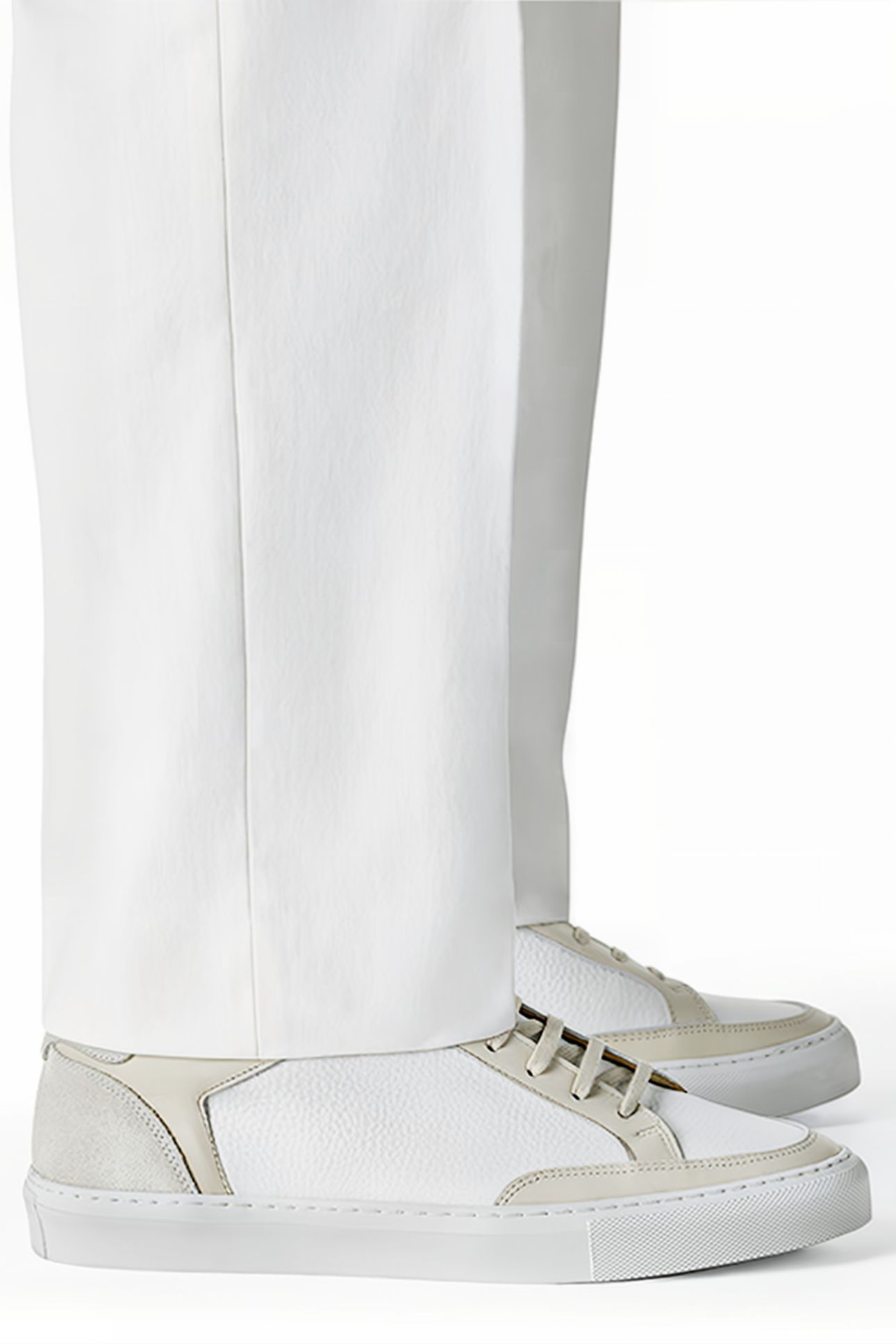 LIGHT BROWN COMBI SNEAKER 4