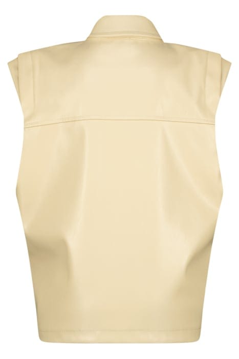 GIRLS ISABEL GILET CLOUD CREAM 2