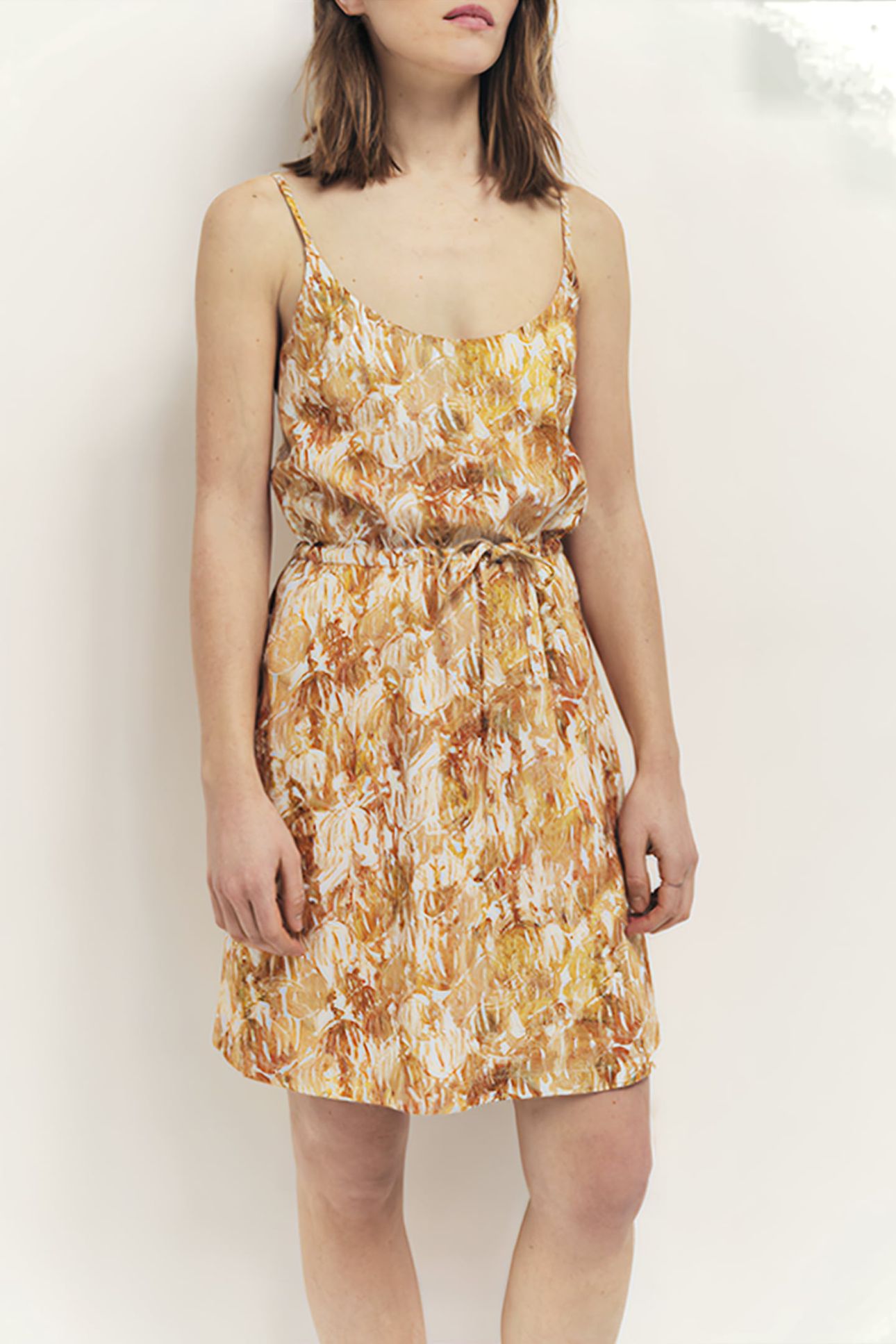 REDA - CINNAMON DRESS WITH SAHARA DANCE PRINT 1