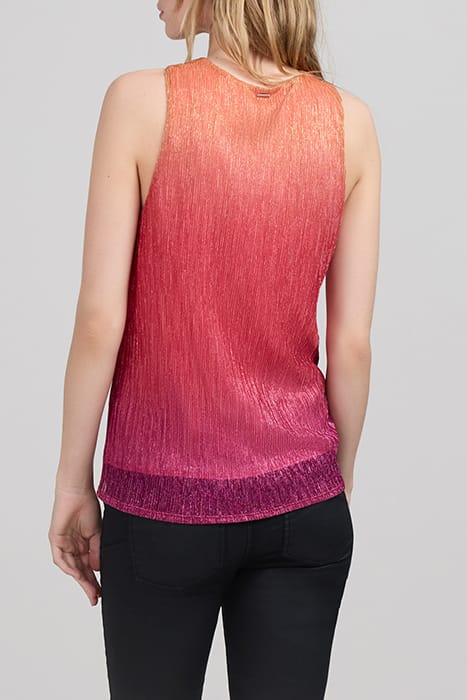 DEEP DYE METALLIC TANGERINE TOP 2