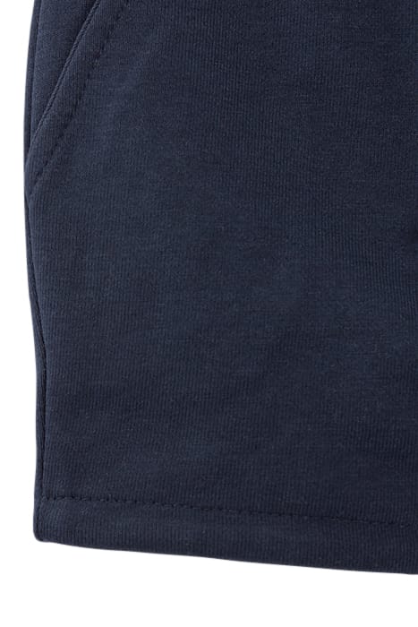 BABY BOYS' NAVY/ORIGAMI PRINT REVERSIBLE SHORTS 6
