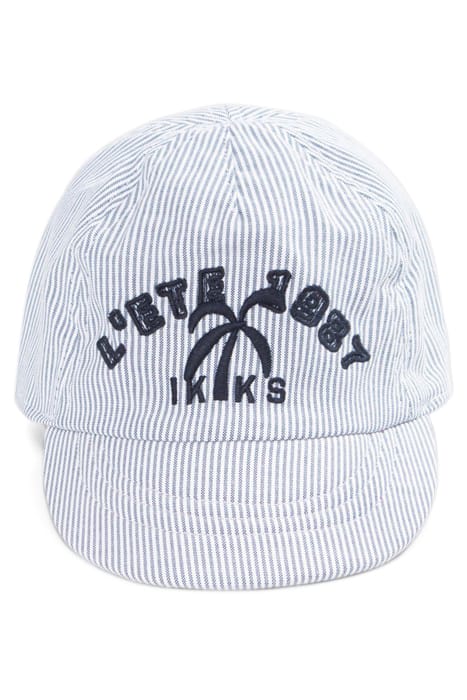 BABY BOYS’ 3-COLOUR, STRIPED REVERSIBLE CAP 4