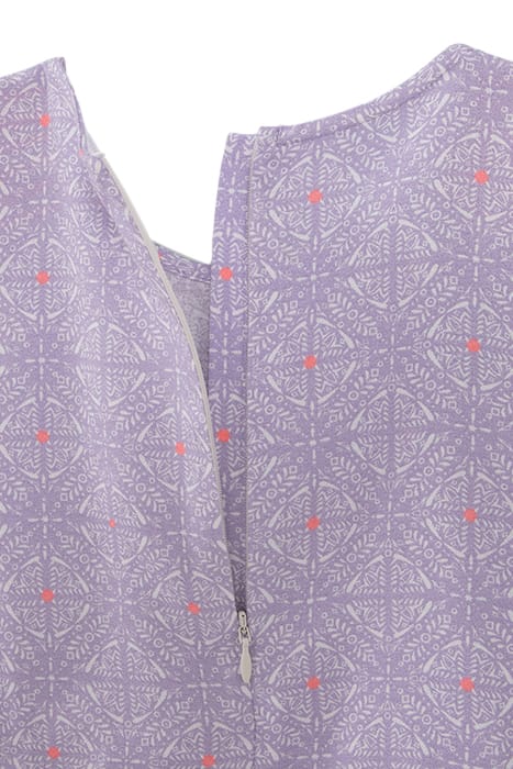GIRLS’ LILAC TOP WITH CUBAN EARTHENWARE PRINT 5