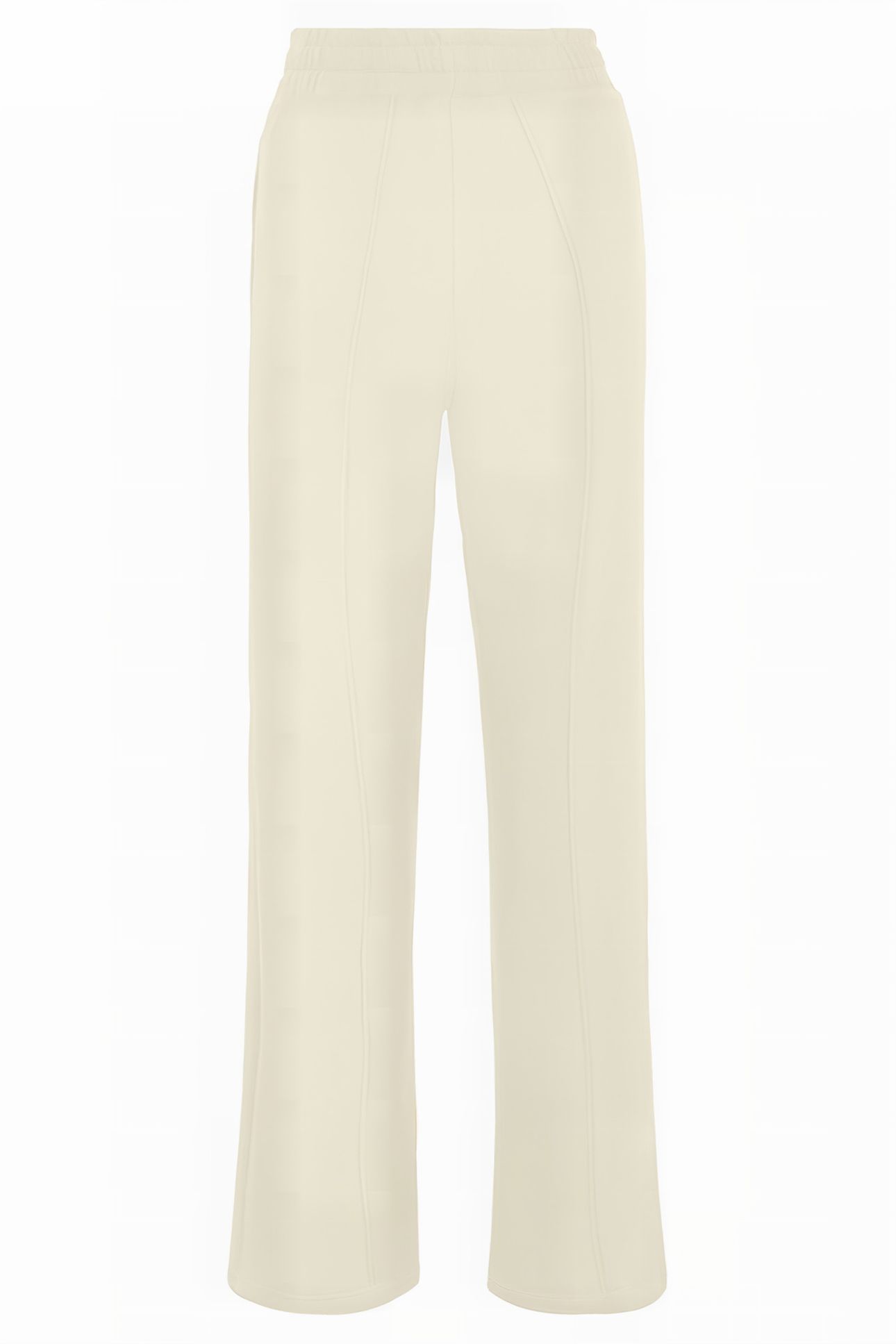LAUKA WIDE TRACK PANTS ANTIQUE WHITE 2