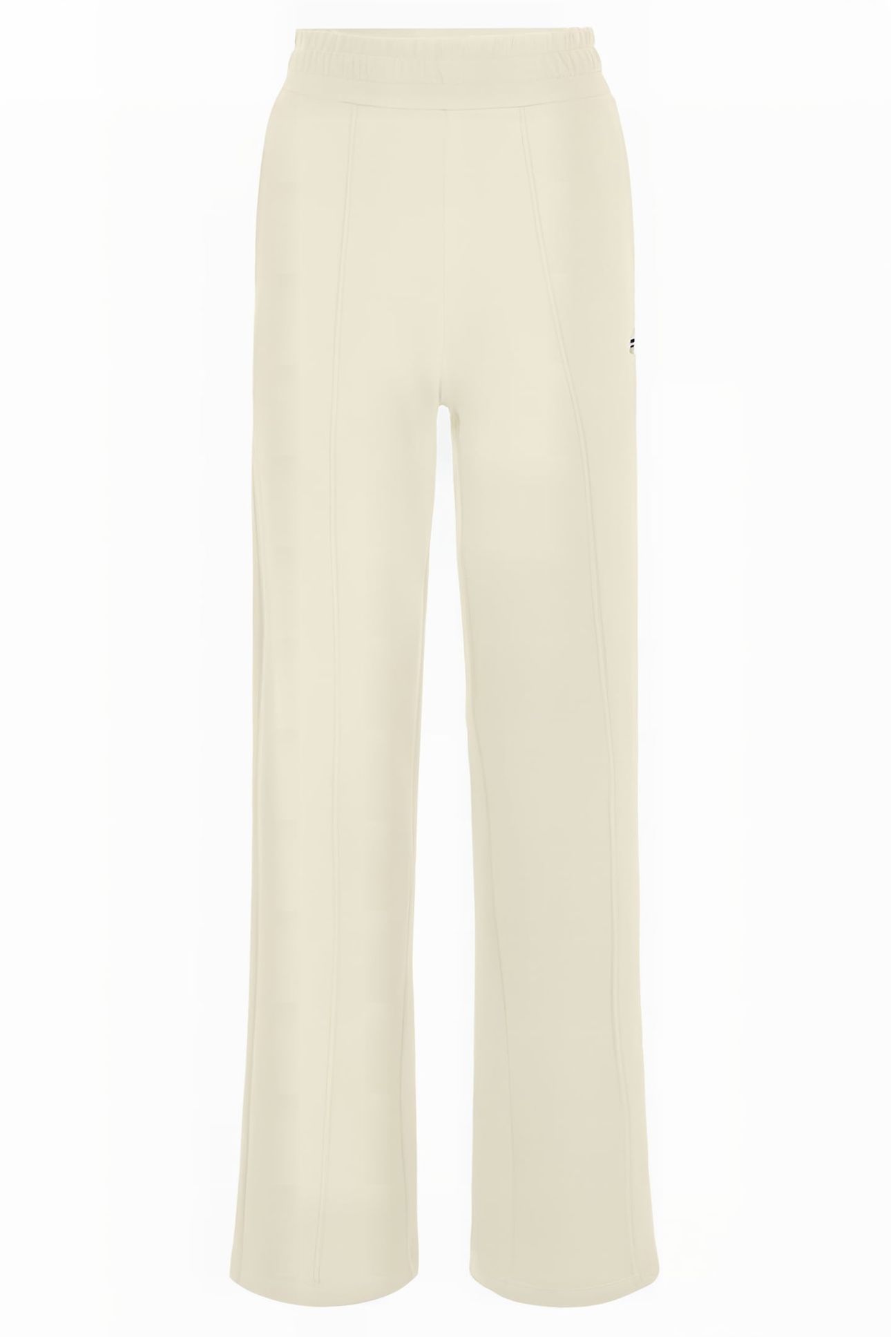 LAUKA WIDE TRACK PANTS ANTIQUE WHITE 1