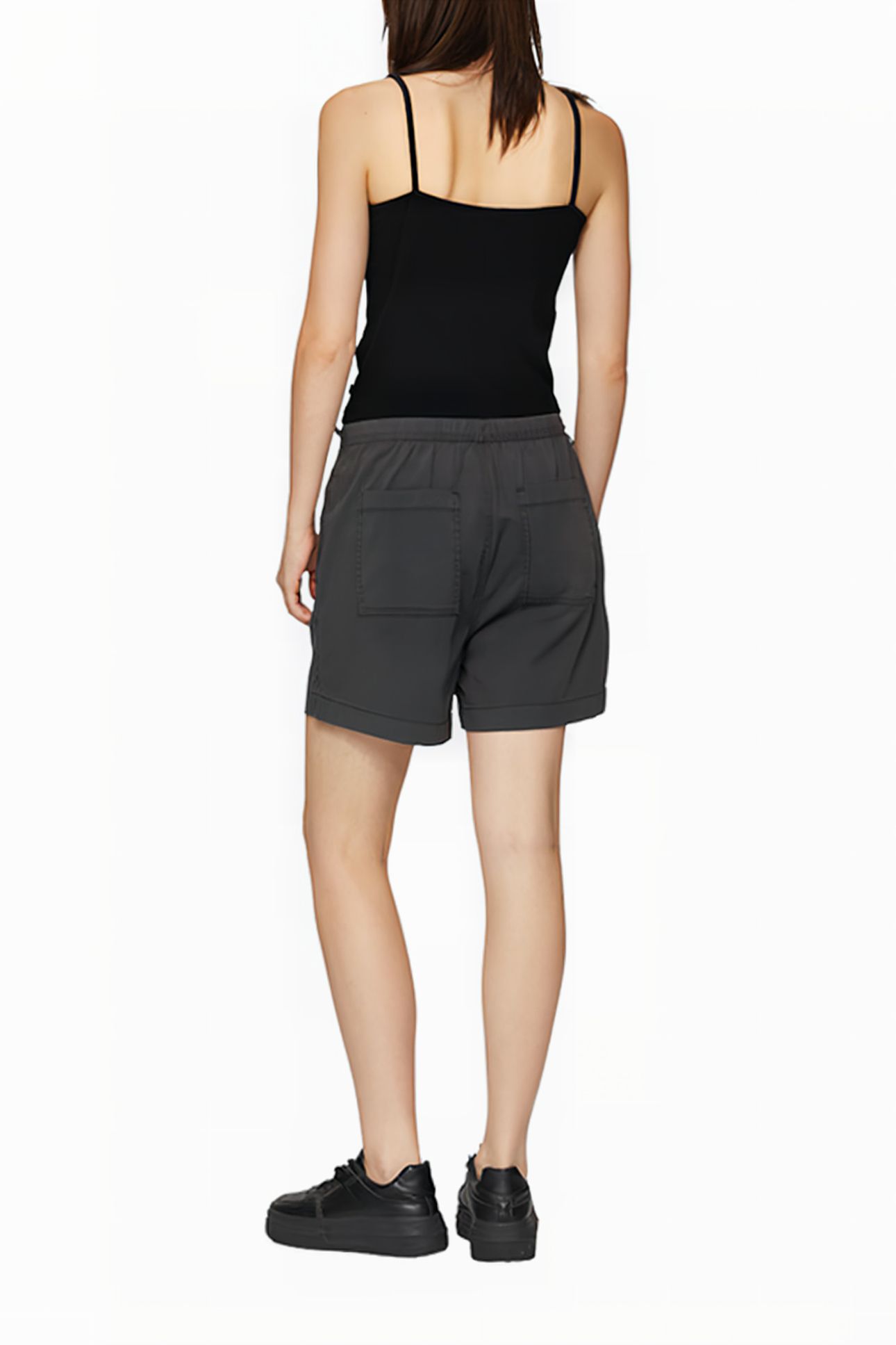 S.OLIVER-QS SHORTS GREY/BLACK 3