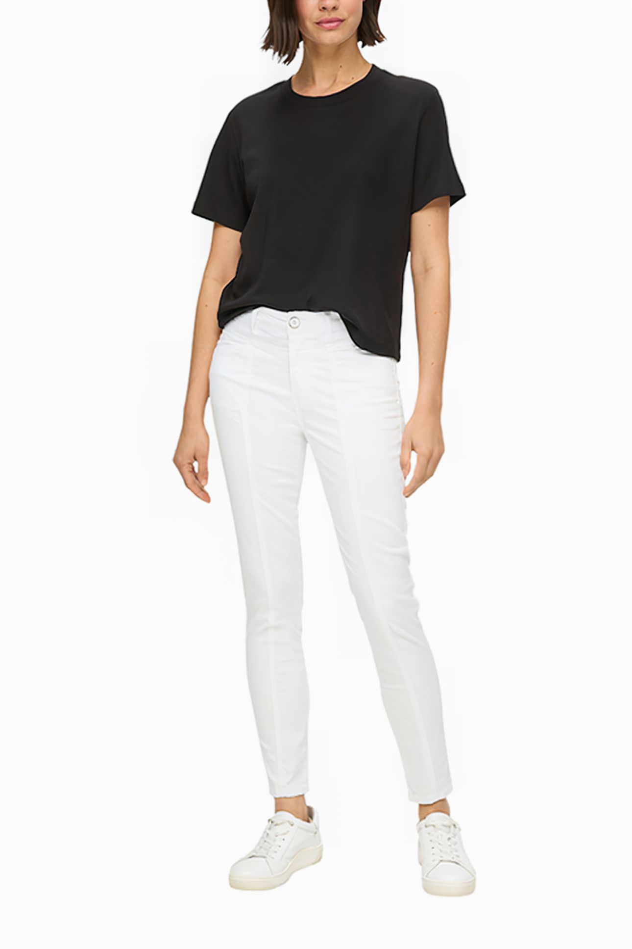 S.OLIVER PANTS WHITE 3