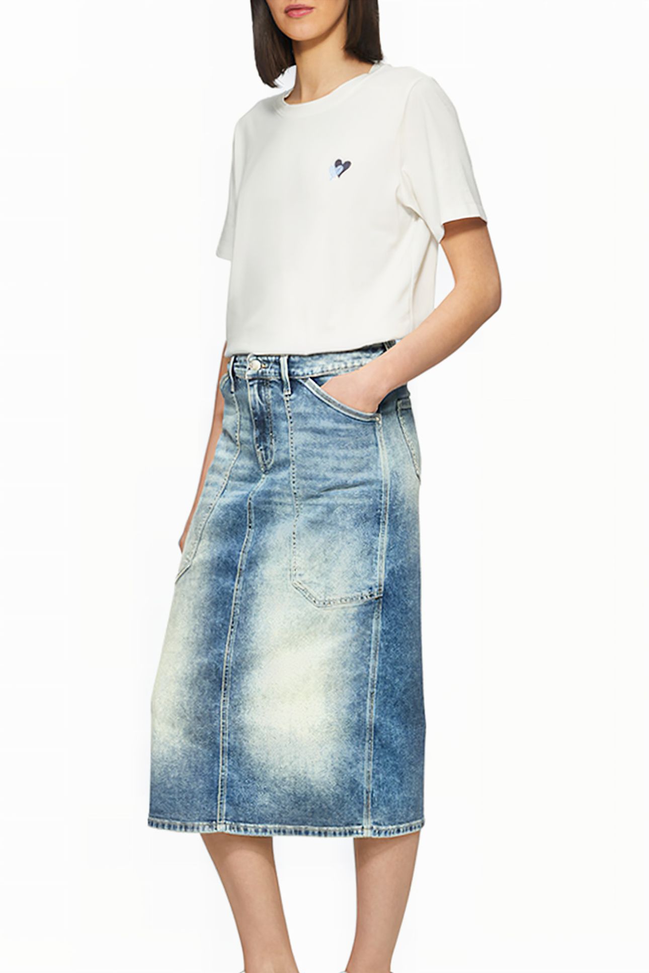 S.OLIVER SKIRTS BLUE-DENIM 1