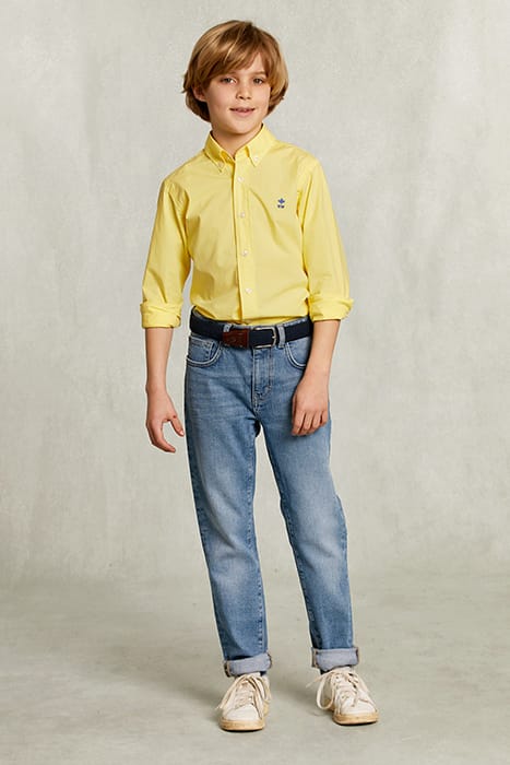 CUSTOM FIT BANANA YELLOW SHIRT 3