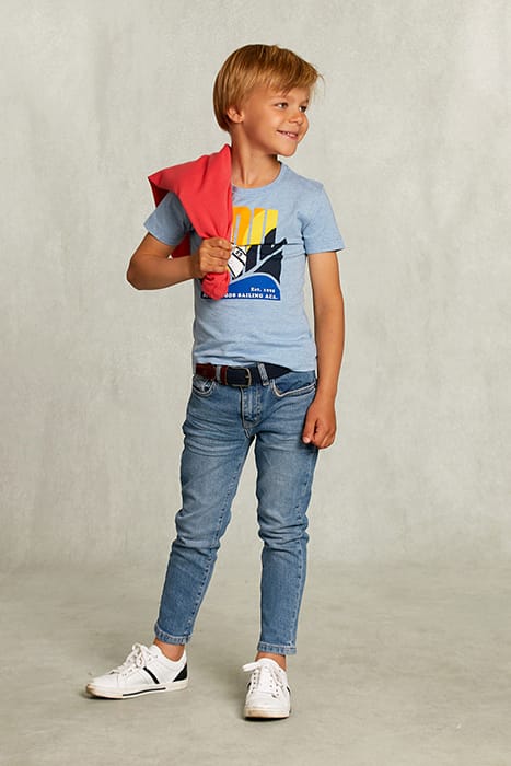 DARK BLUE NORMAL FIT T-SHIRT 3