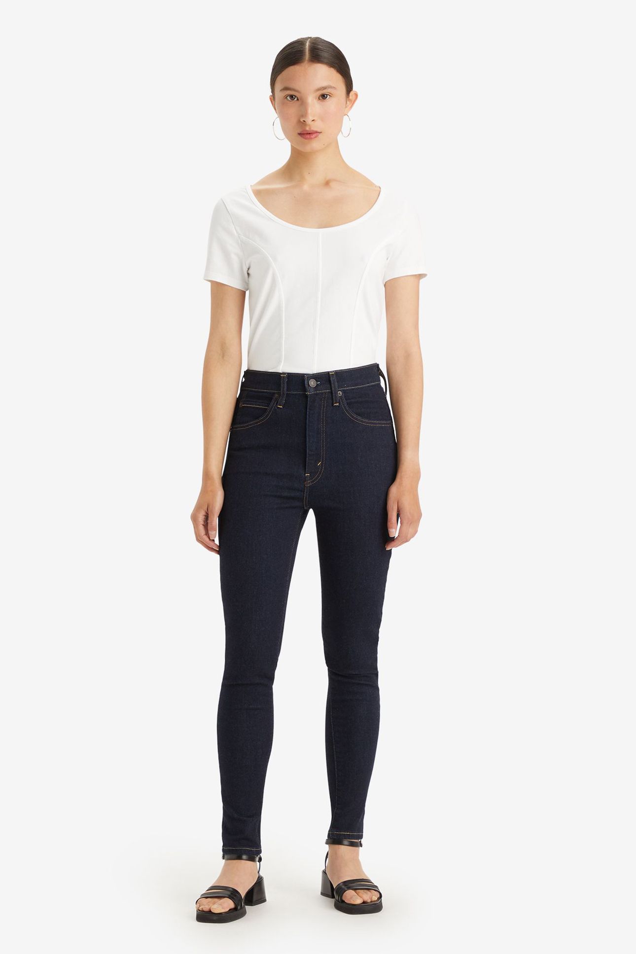 RETRO HIGH SKINNY JEANS 5