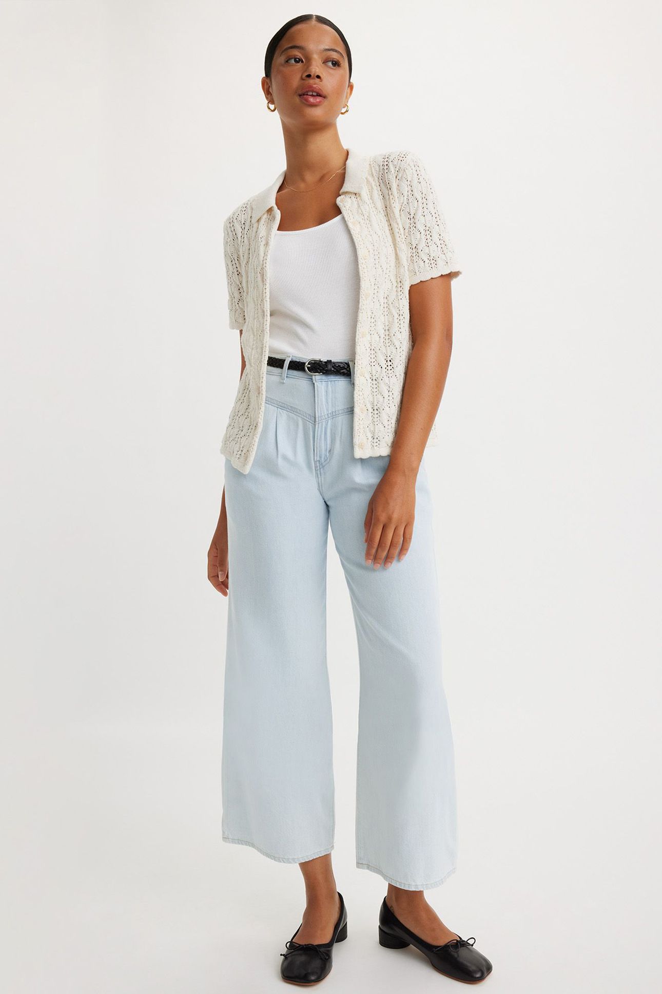 LIGHTWEIGHT BAGGY JEANS 1