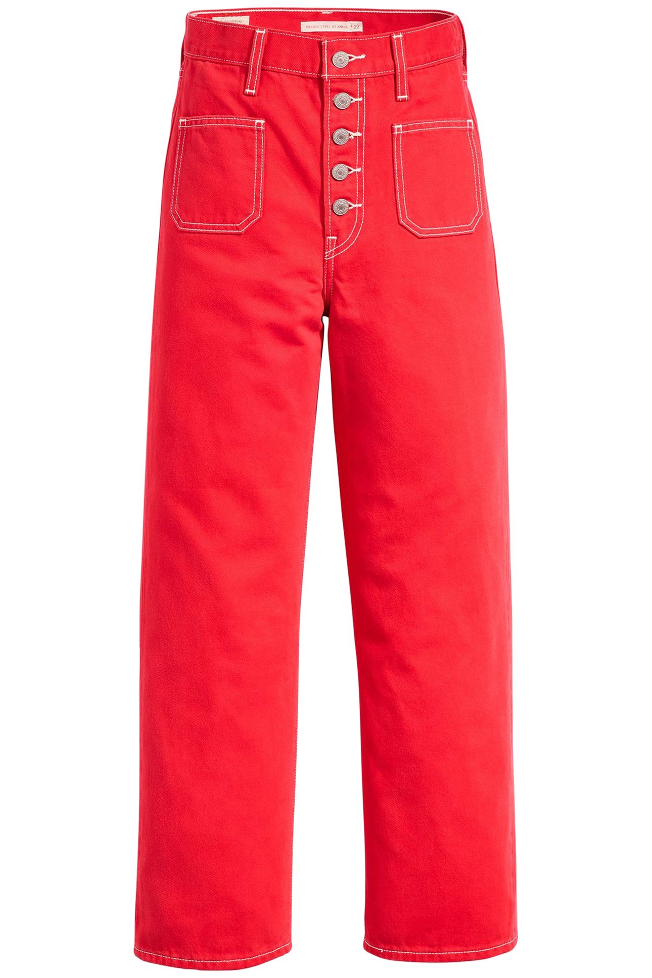 RIBCAGE STRAIGHT PATCH POCKET JEANS 4